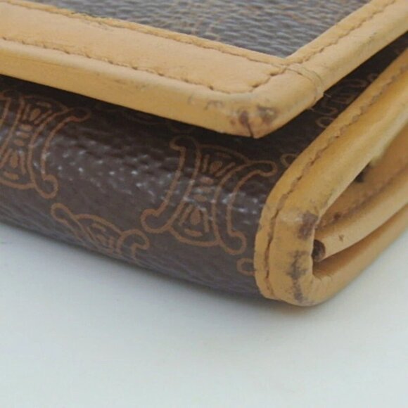 Authentic CELINE Macadam Wallets leather Women [Used] - Picture 13 of 15